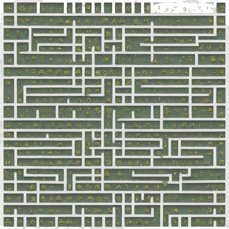 matrix labyrinth  emoji