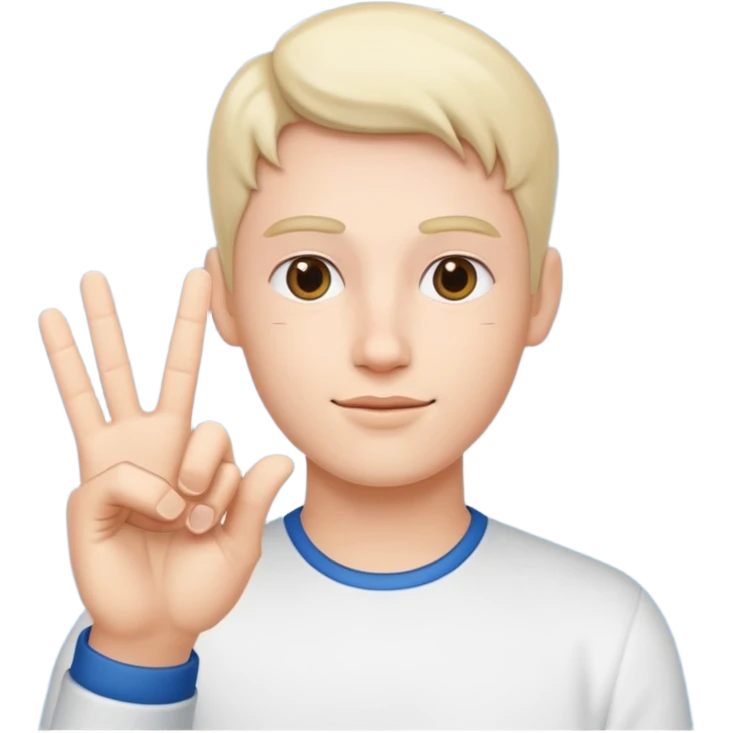 fais le signe Jul avec les mains  emoji