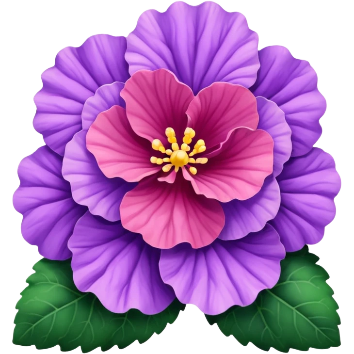 lavender begonia emoji