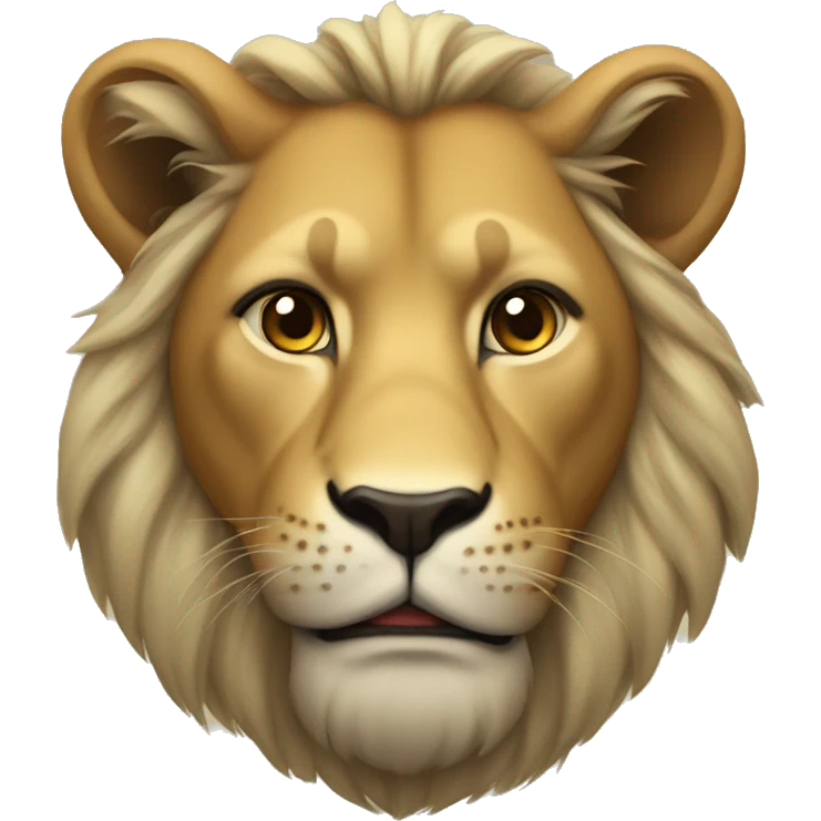 Leão descolado  emoji