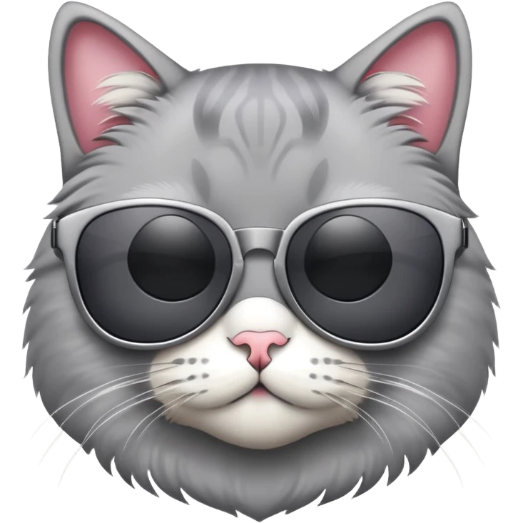 Cat wearing sunglasses emoji