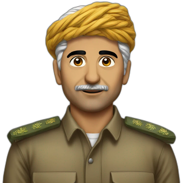 Kurdish leader  emoji