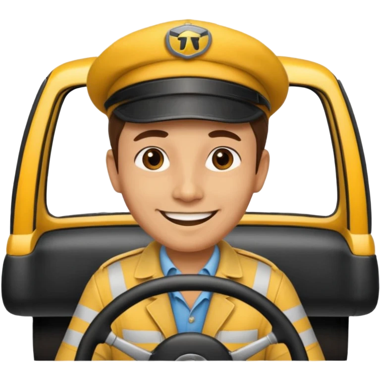  taxi driver emoji