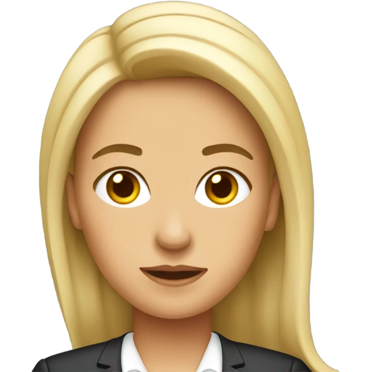 Country club female lawyer emoji