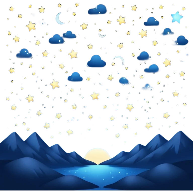 Best  night emoji  emoji