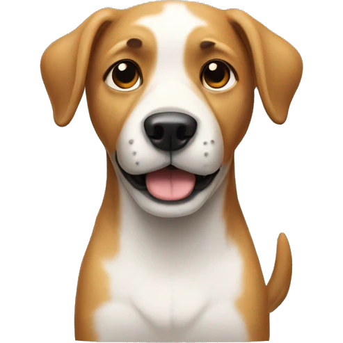 Dog with nails  emoji
