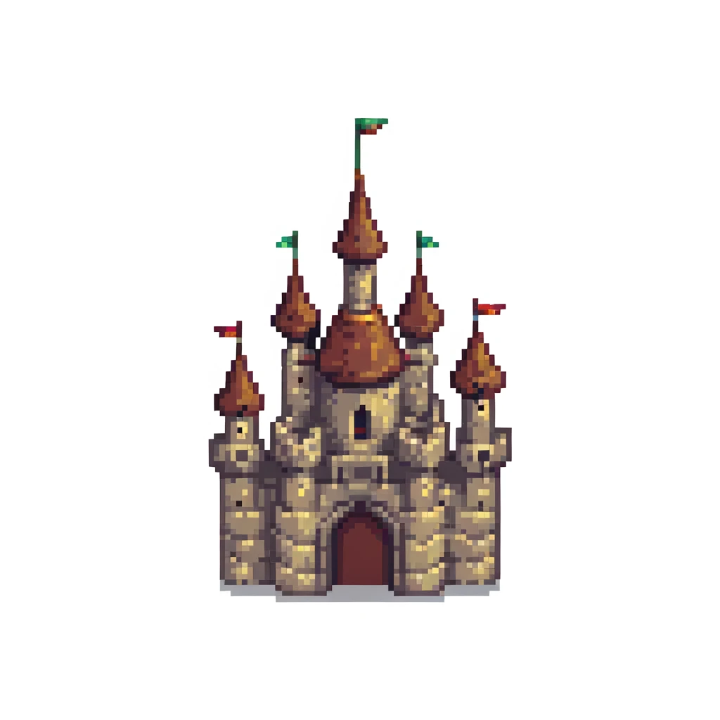 A big castle emoji