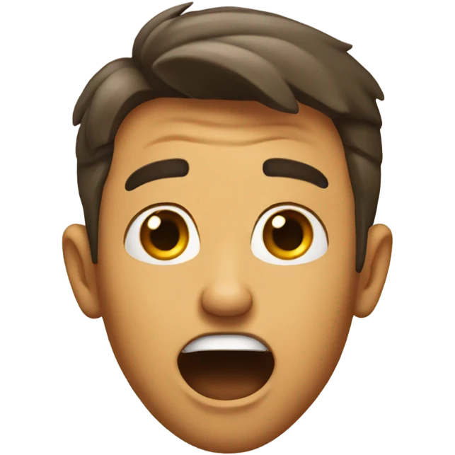 Super surprised emoji