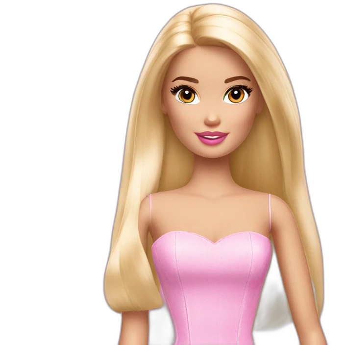 Barbie Linhares Ferreira blond emoji