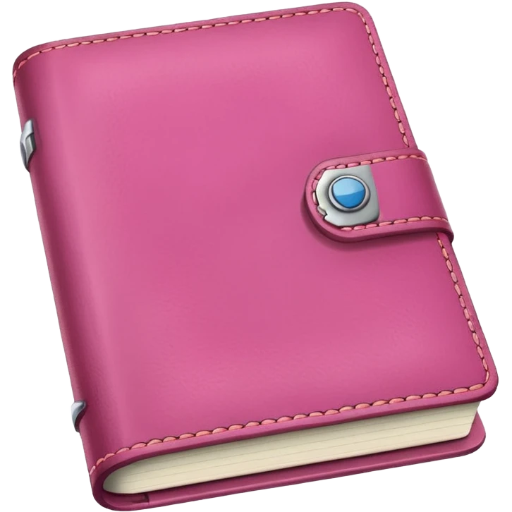 Pink diary emoji