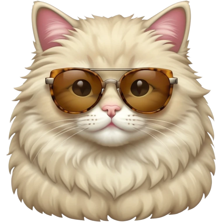 Cat wearing sunglasses emoji