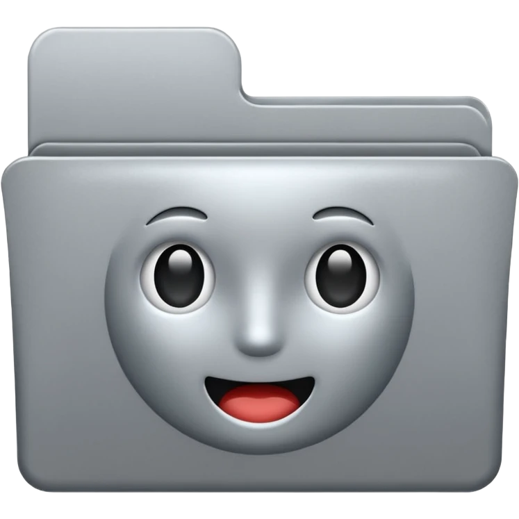 carpeta de windos sin cara emoji