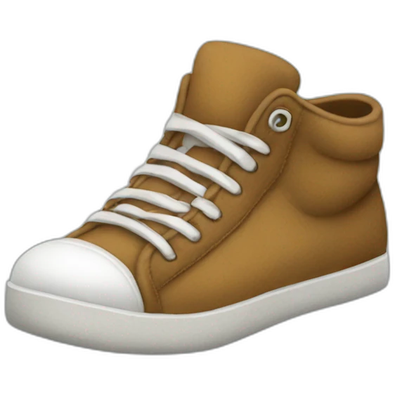 low plush shoe emoji