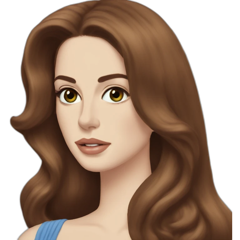 Cute lana-del-rey emoji