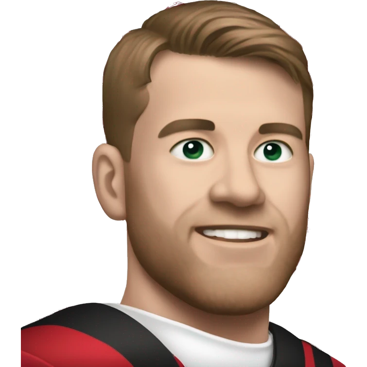 Nebraska cornhuskers logo with Patrick Mahoney emoji