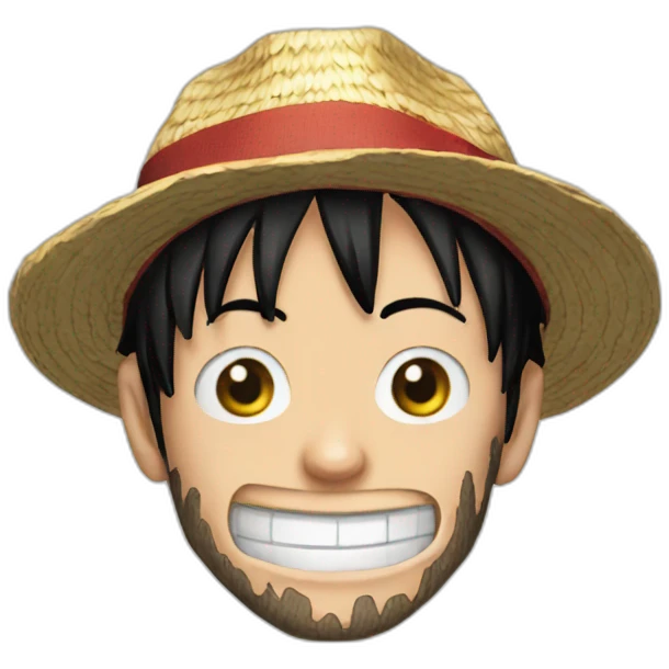 Luffy emoji