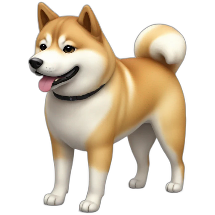 Trottinette Akita inu emoji
