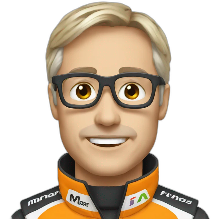 F1 McLaren emoji