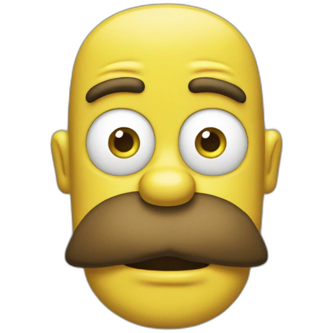 Homer simspons emoji