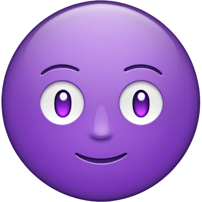 text that spells "me" in a shiny purple font sticker with white outline emoji