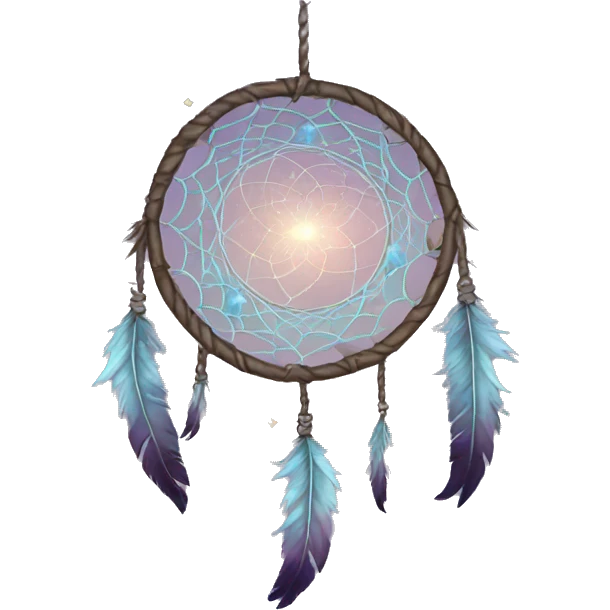 crescent-stars-dreamcatcher emoji