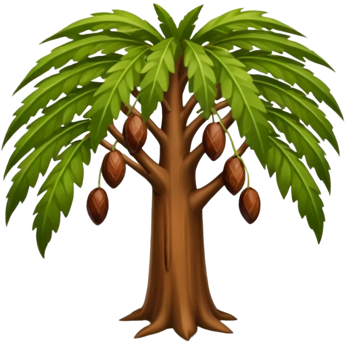 Dates tree emoji