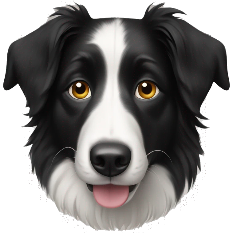 dog border collie emoji