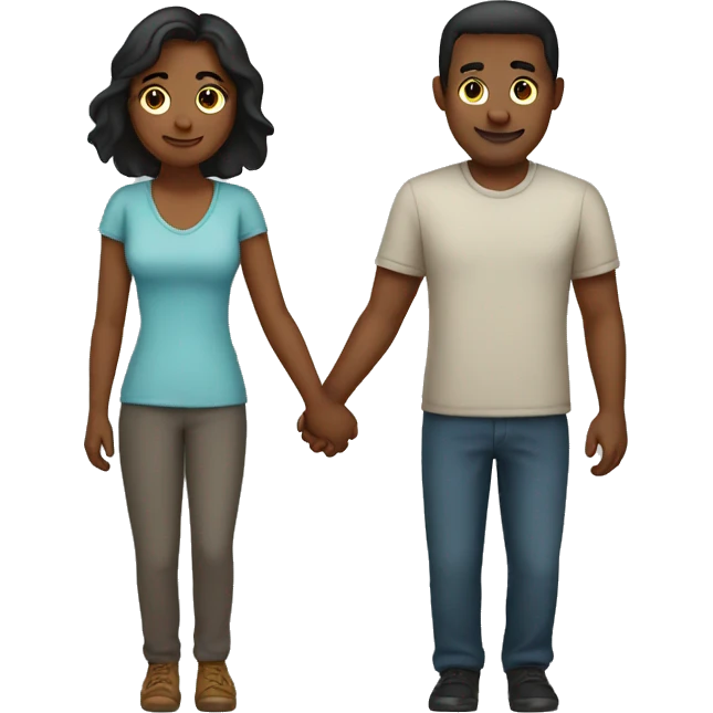 couple holding hands emoji