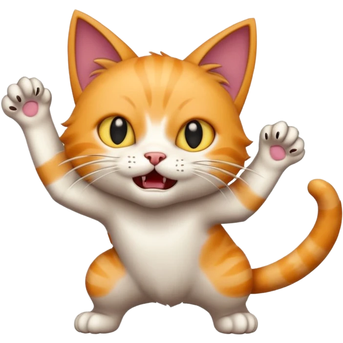 cat attack emoji