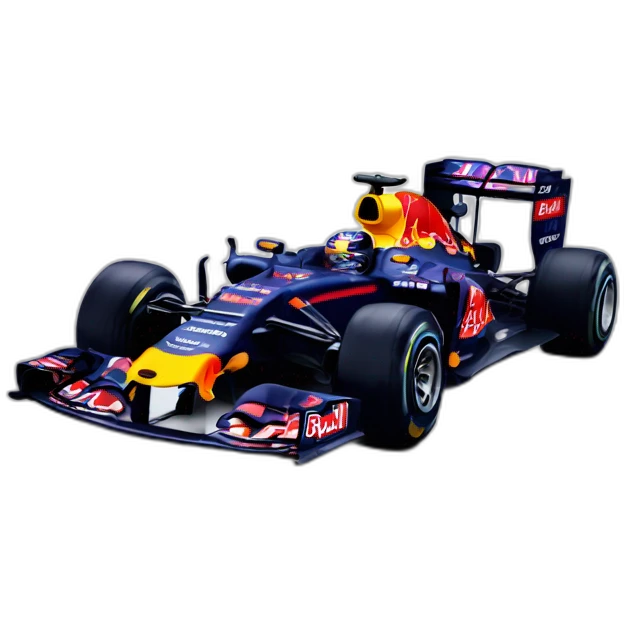 Formula one red Bull emoji