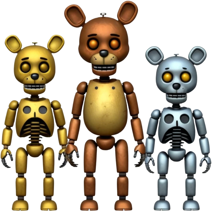 Five nights at Freddy’s animatronics emoji