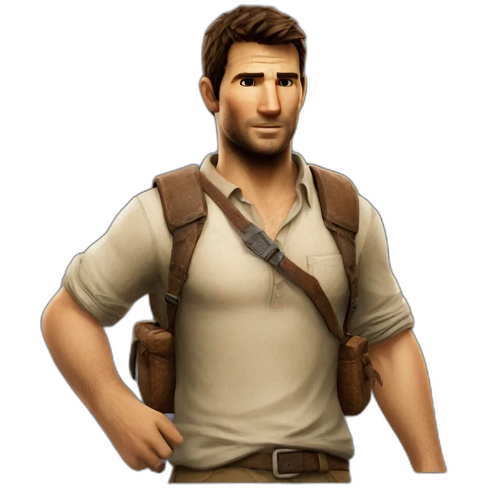 Nathan Drake From Uncharted Game emoji