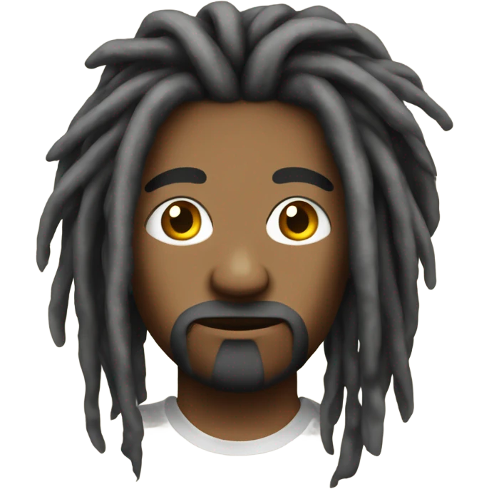 nonchalant dreadhead emoji