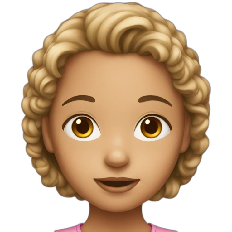 young girl emoji