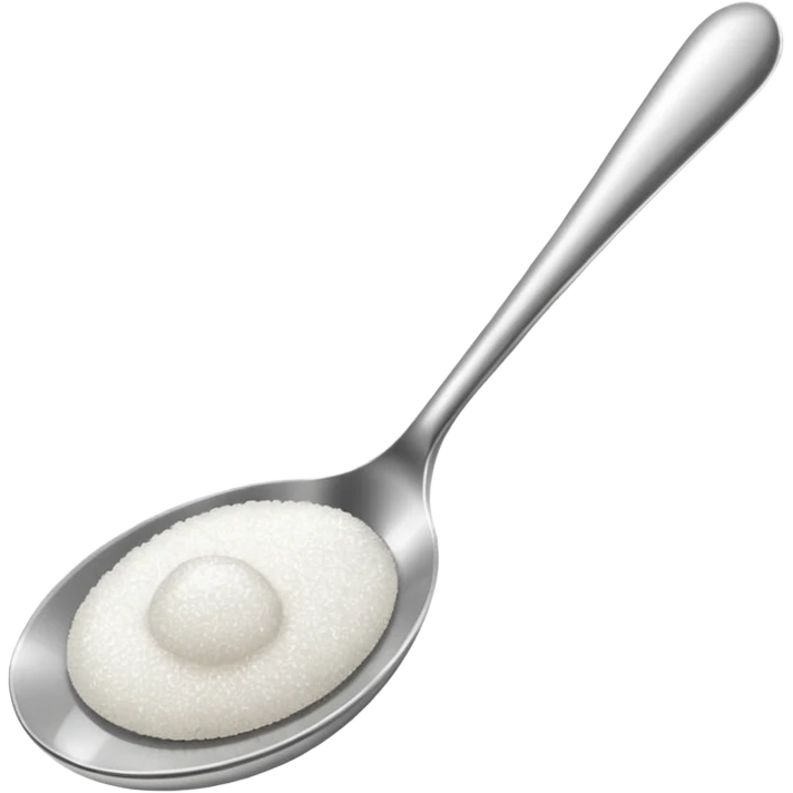 sugar on a spoon emoji