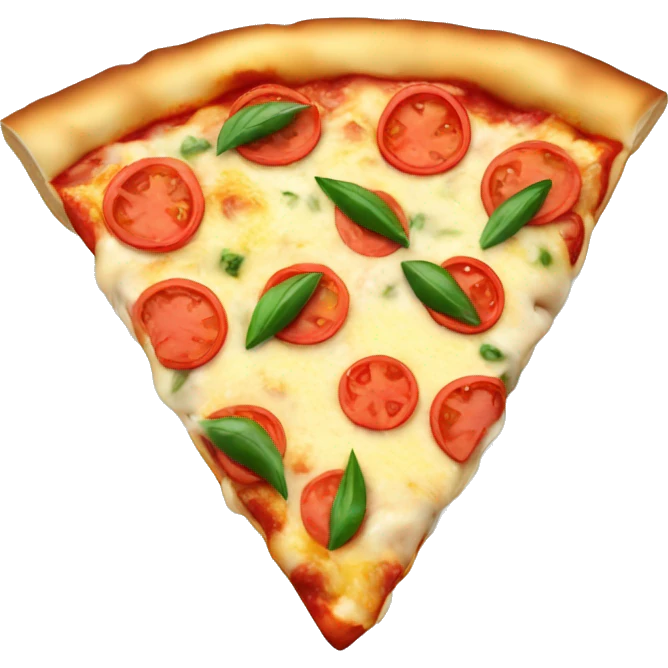 pizza margherita with pineapple emoji