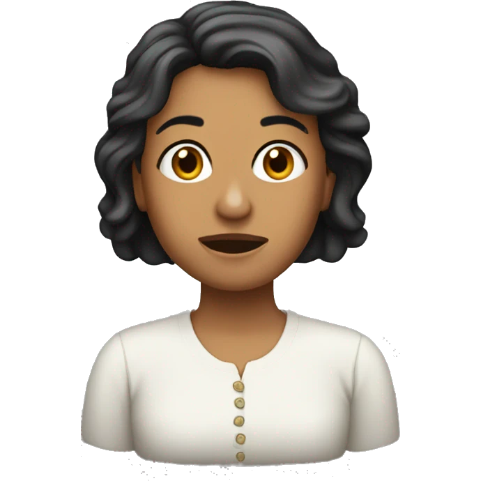 Carita llorosa emoji