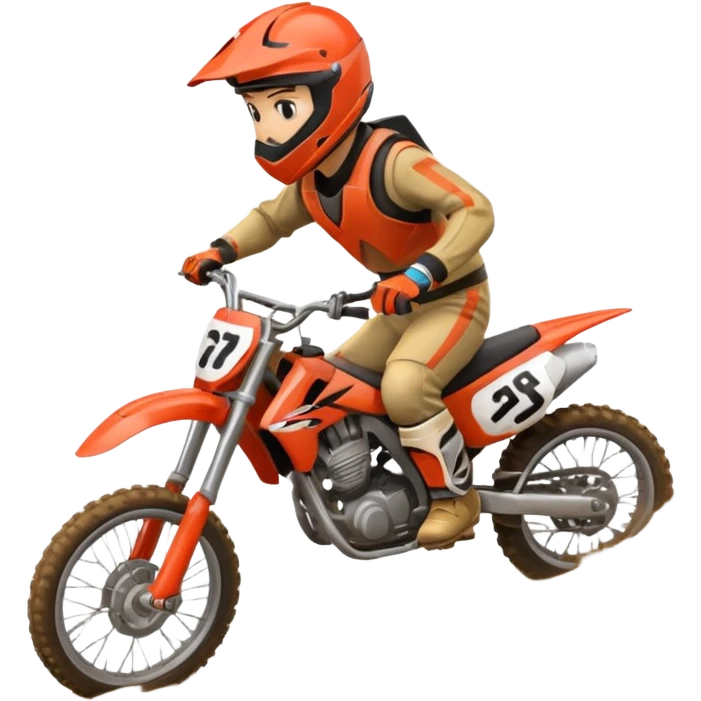 Motocross emoji
