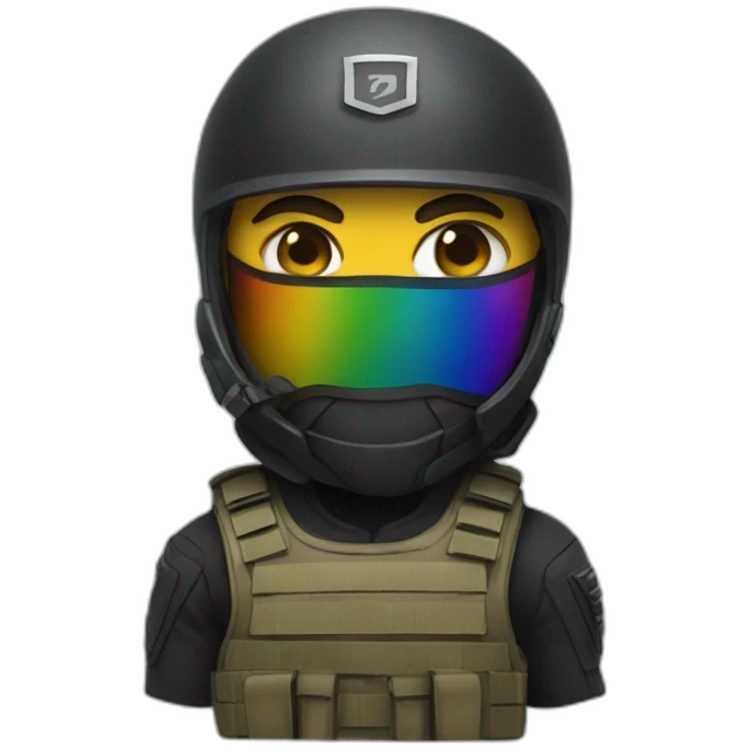 Rainbow six emoji