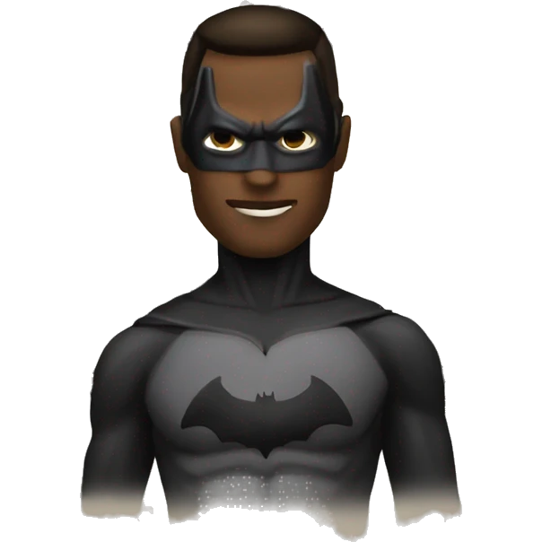 Bat man  emoji