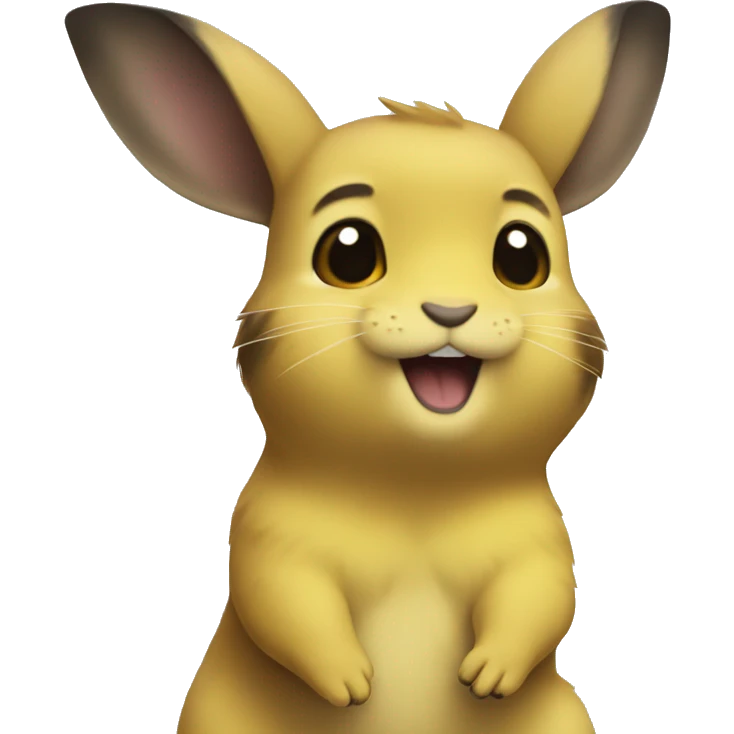 Pika hi emoji