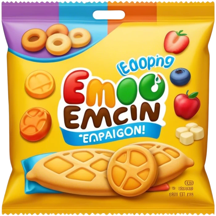 snack packaging emoji
