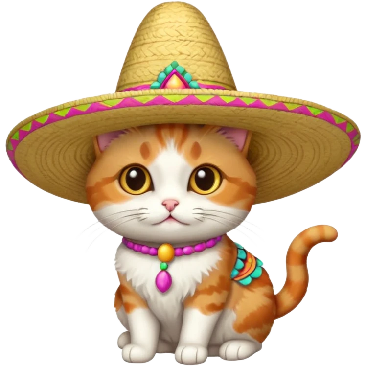 Un gato con sombrero  emoji