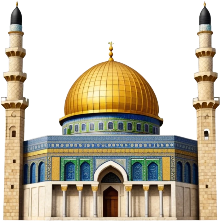 Dome of the rock, Palestine emoji