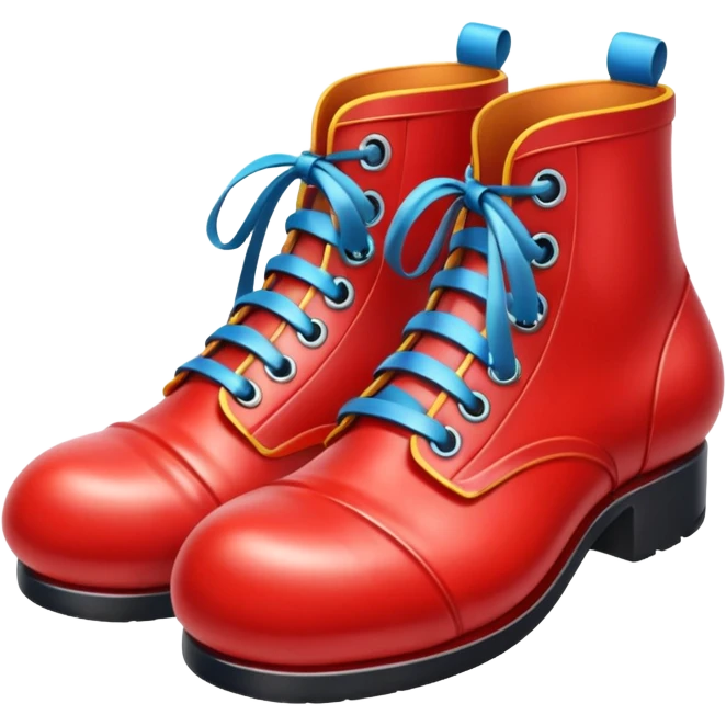 pair of clown shoes emoji