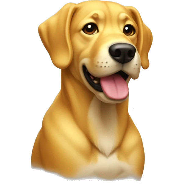 The Golden Dog of The TON Blockchain.  emoji