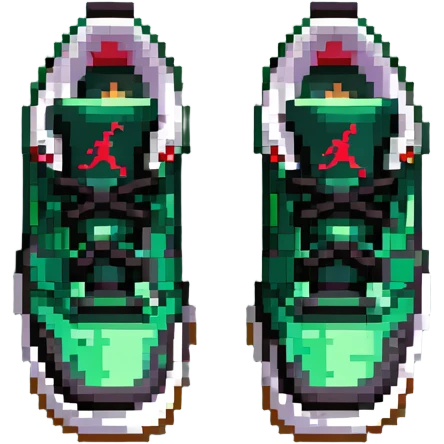 Air Jordan 3 Pine Green sneaker emoji