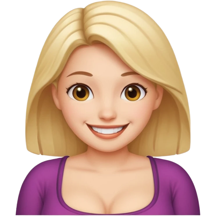 girl with big naked boobs emoji
