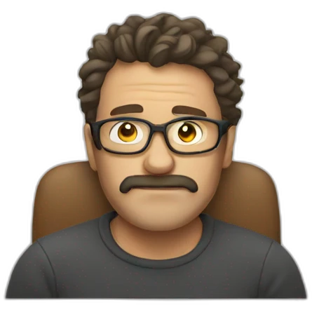 burned out writer emoji