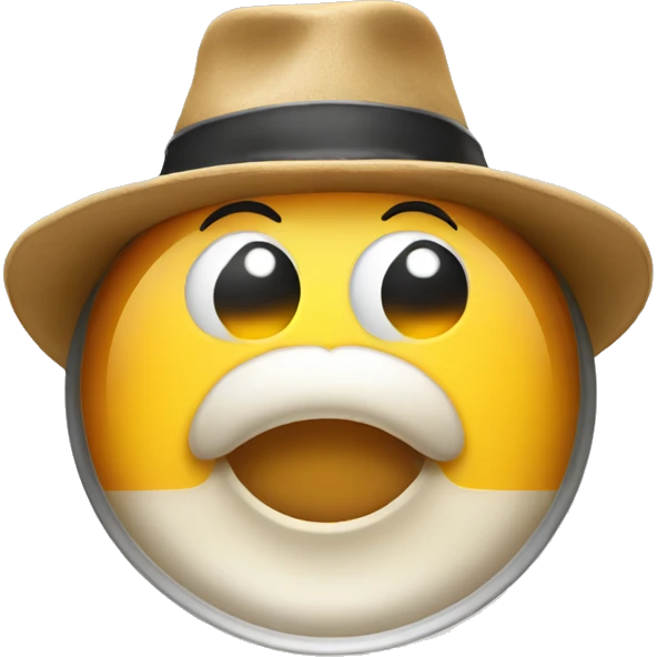 Beer with hat emoji
